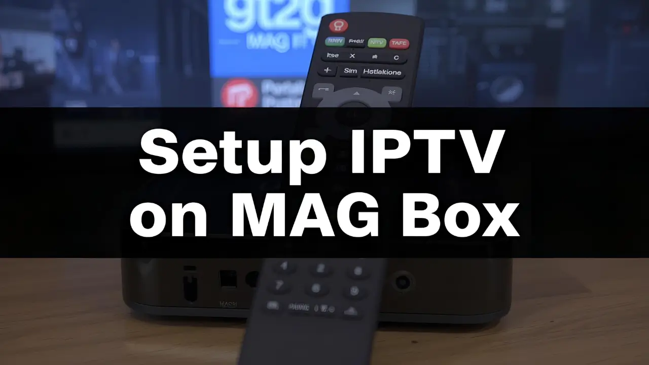 How to Setup IPTV on MAG Box (All Models)